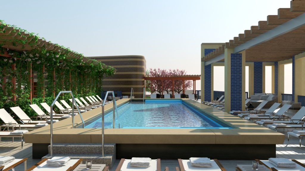 Park Chelsea Rooftop Pool