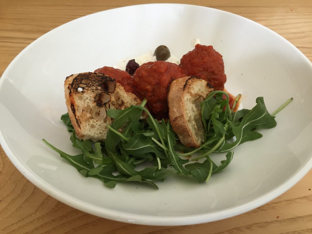 Restaurants in the Capitol Riverfront | Il Parco | Meatballs