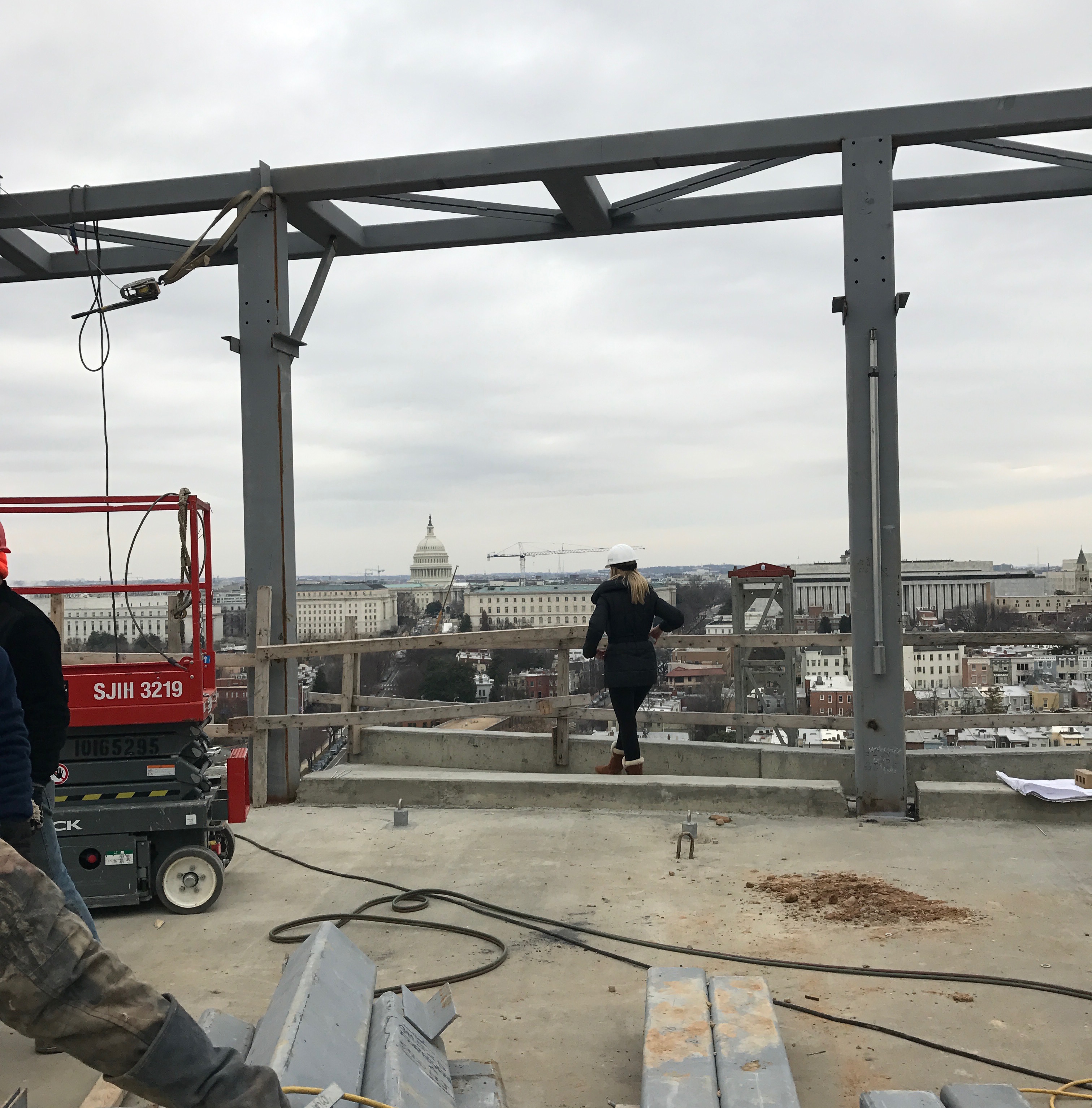 Agora Apartments | Capitol Riverfront Washington DC Apartments | Contruction Update Photos | Rooftop Views