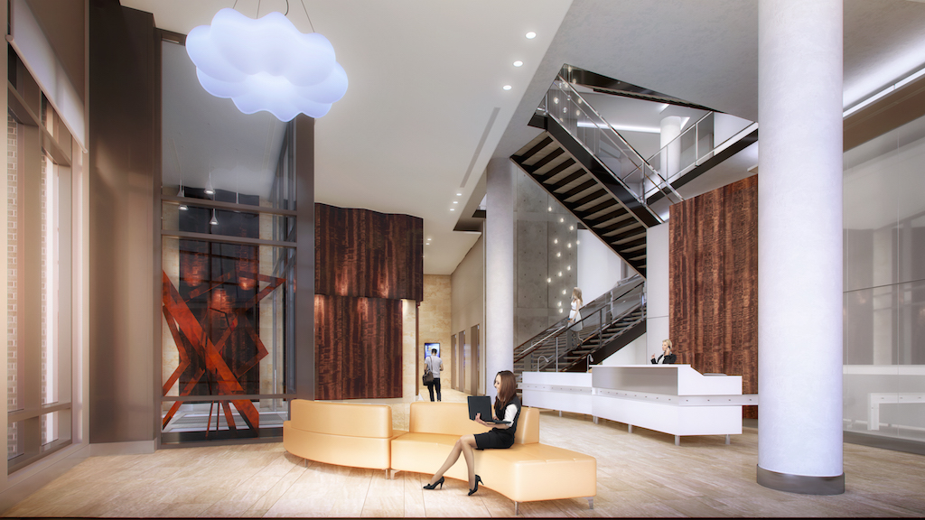 Agora Apartments | Capitol Riverfront Washington DC Apartments | Contruction Update Photos | Lobby Rendering