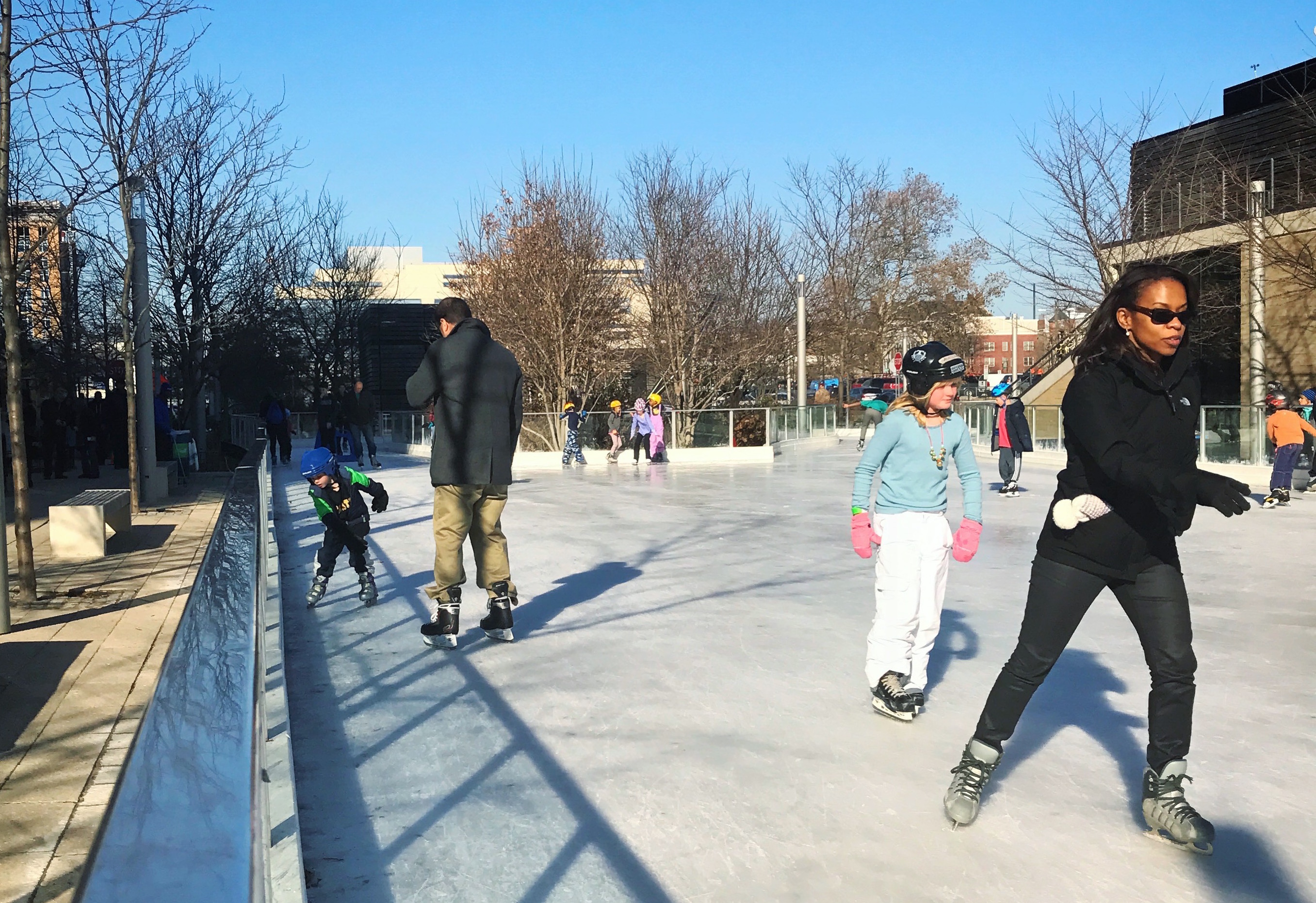 Photo, Ice Skating At The Capitol District