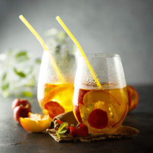 peach sangria